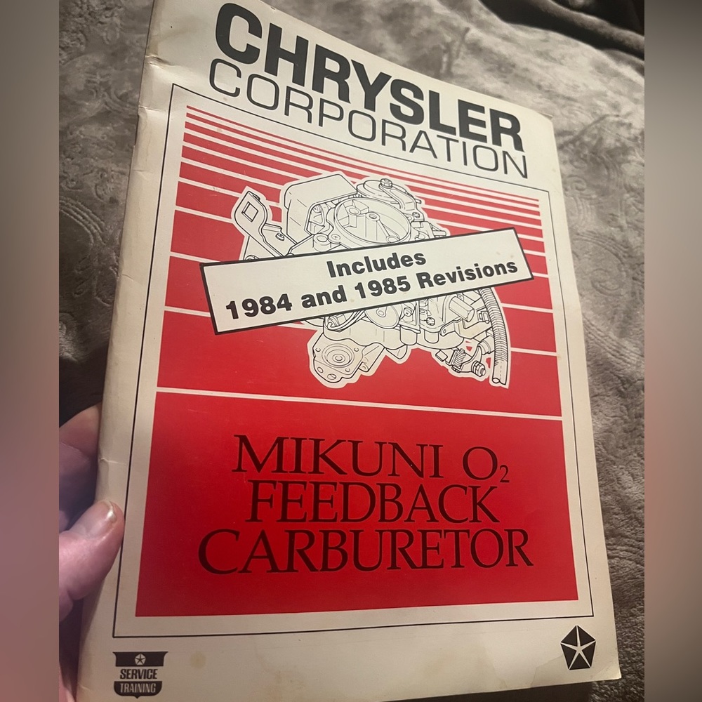 1984 1985 Mikuni O2 Feedback Carburetor Service Training Manual Shop b.